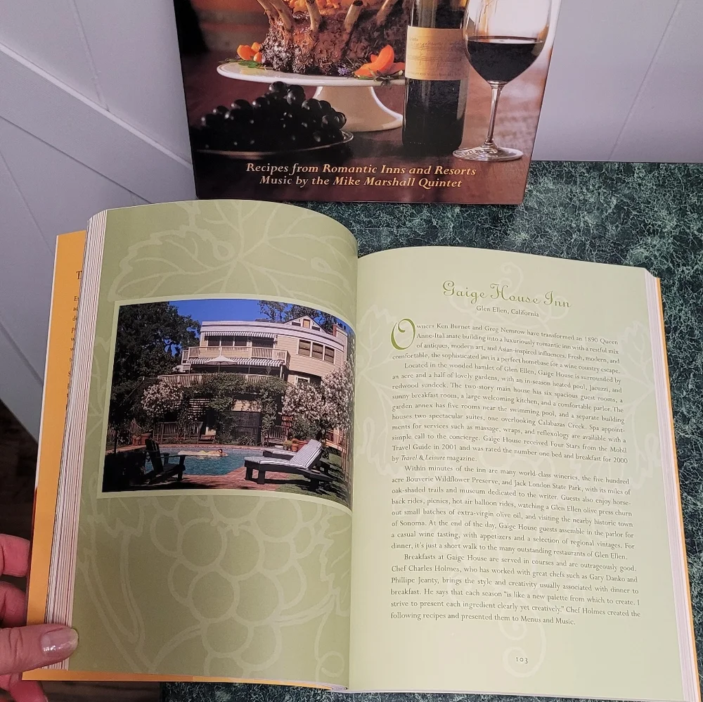 Wine Country Culinary Delights Cookbook